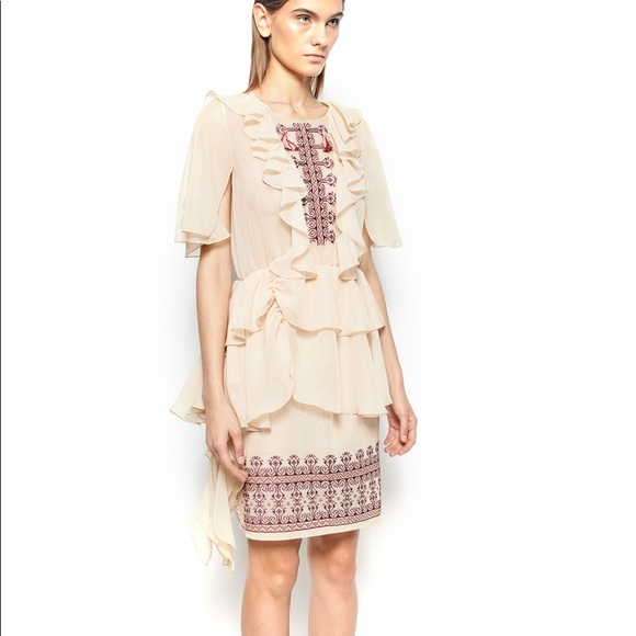 Bohemian vibes silk dress - Picture 2 of 4